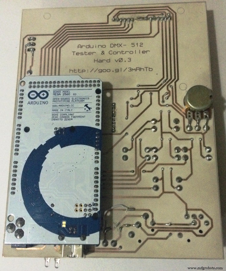 Arduino DMX-512 Tester Controller – Full Parts Kit for Reliable Lighting Control