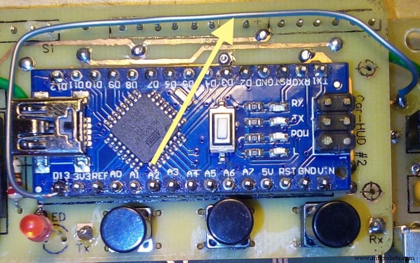 Car HUD: Real‑Time Windshield Speed & Compass Display