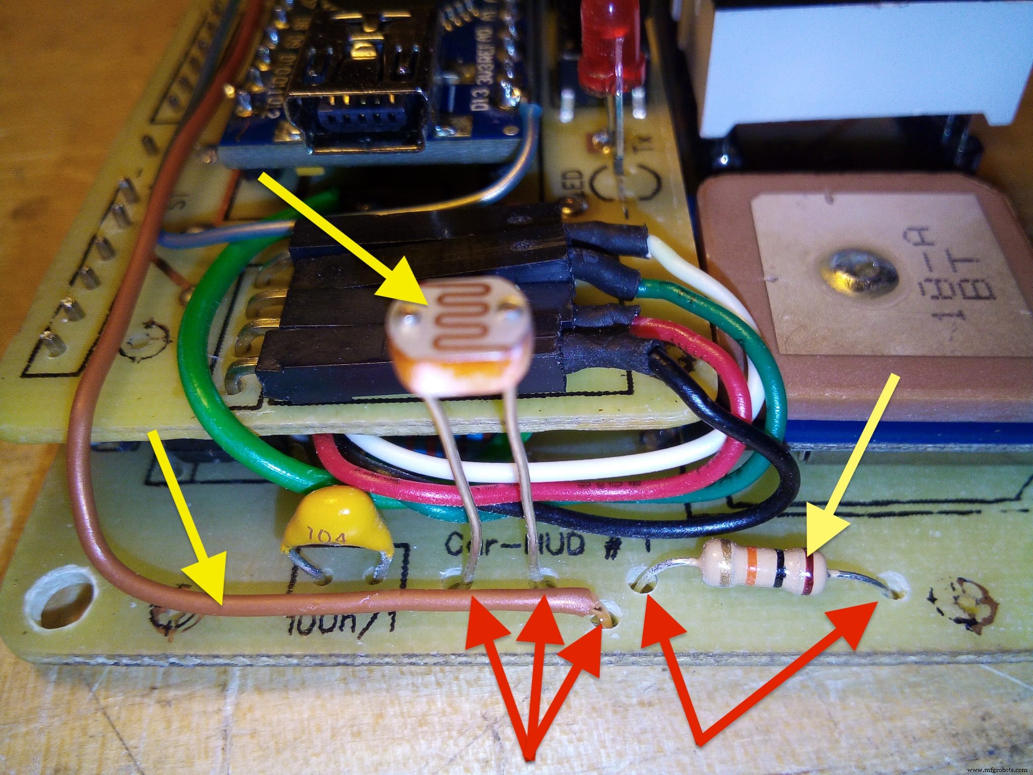 Car HUD: Real‑Time Windshield Speed & Compass Display