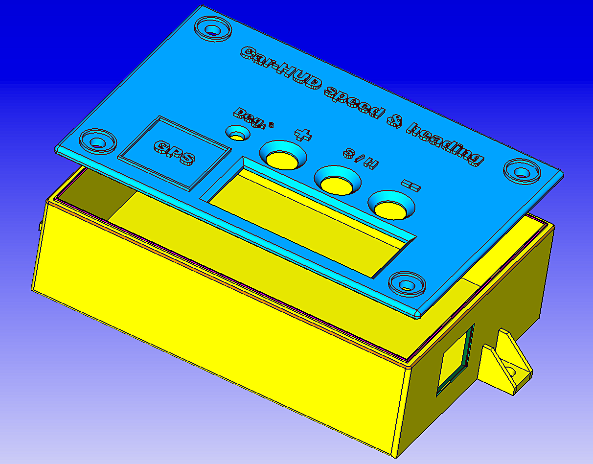 Car HUD: Real‑Time Windshield Speed & Compass Display