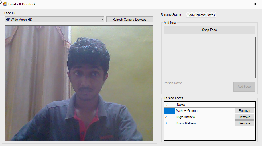 Smart Door Access System with Facial Recognition Unlocking