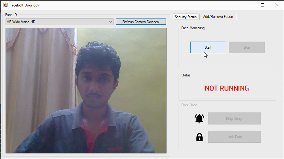 Smart Door Access System with Facial Recognition Unlocking