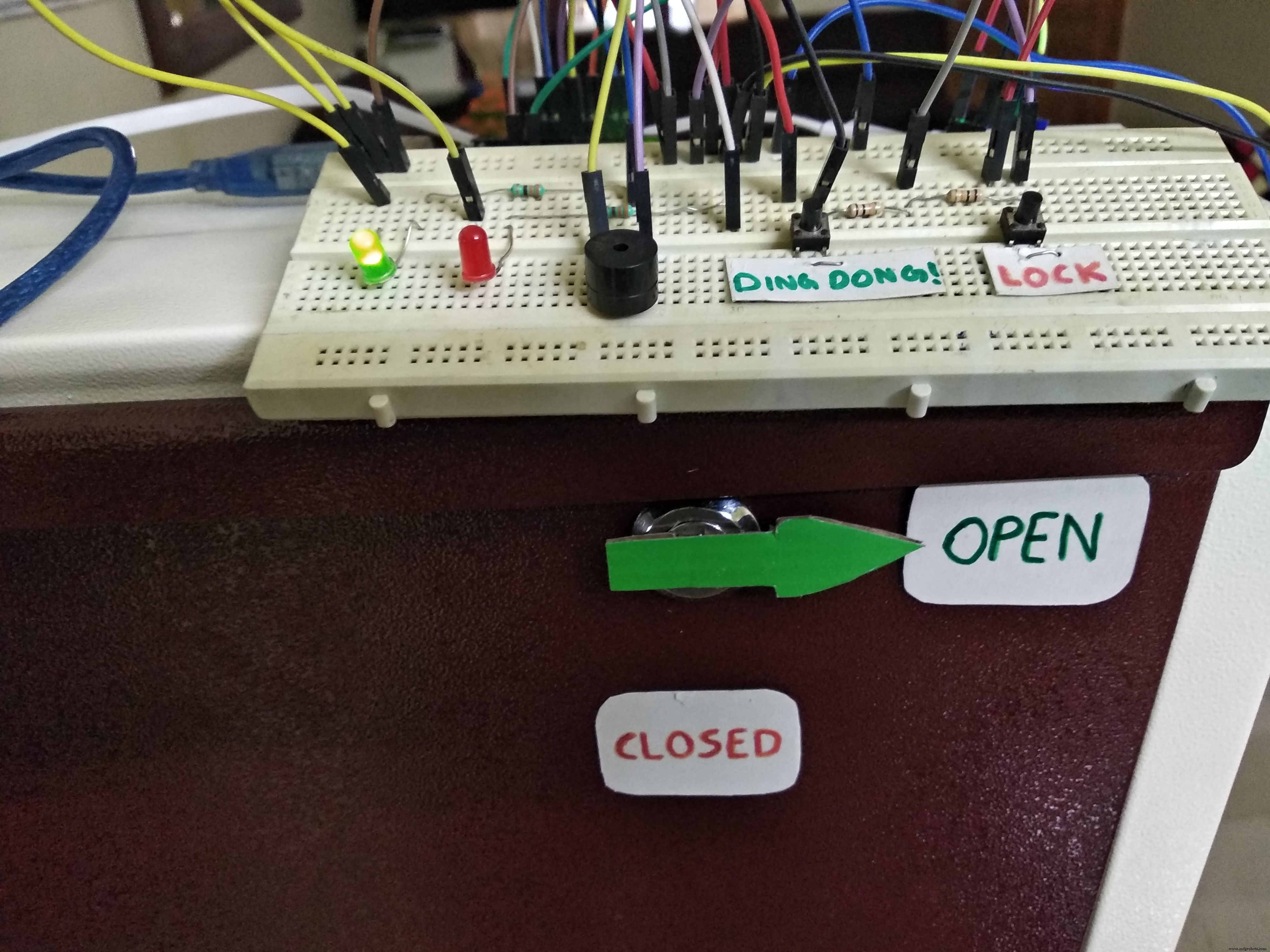 Smart Door Access System with Facial Recognition Unlocking