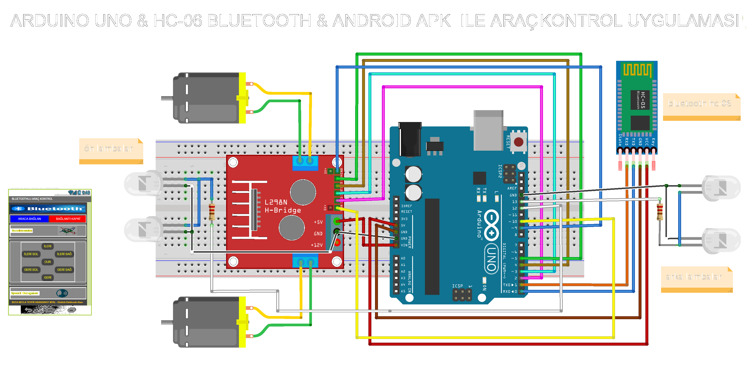 Remote Car Control Using Arduino Uno & Bluetooth: A Step‑by‑Step Guide
