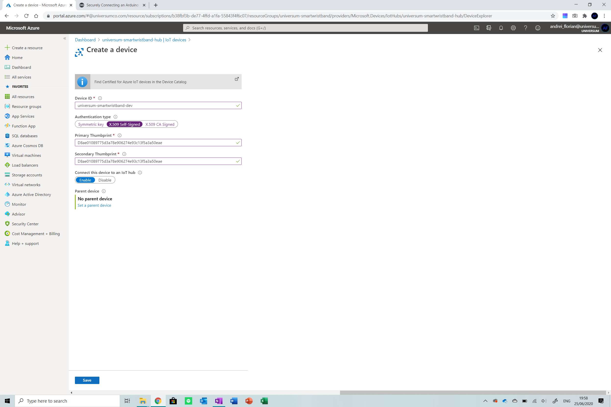 Build a Smart Wristband with Arduino MKR GSM 1400 & Hologram IoT