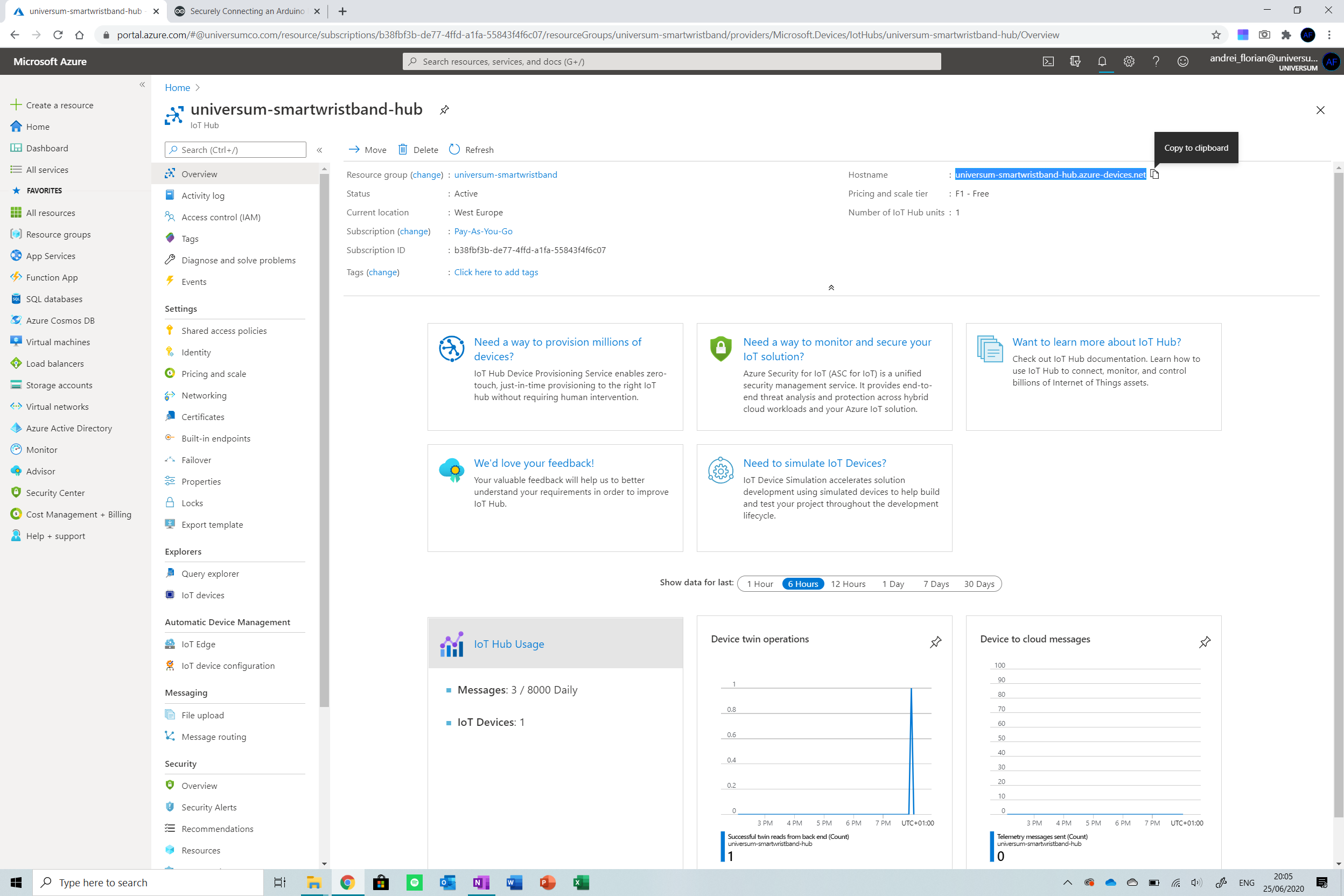 Build a Smart Wristband with Arduino MKR GSM 1400 & Hologram IoT