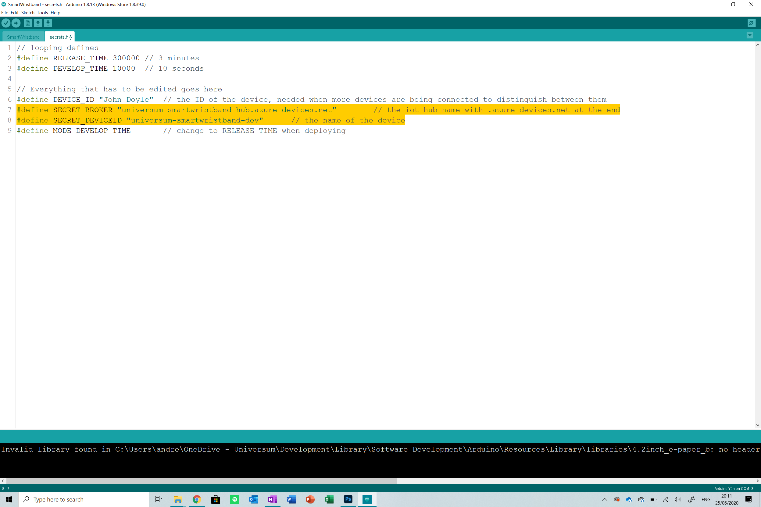 Build a Smart Wristband with Arduino MKR GSM 1400 & Hologram IoT
