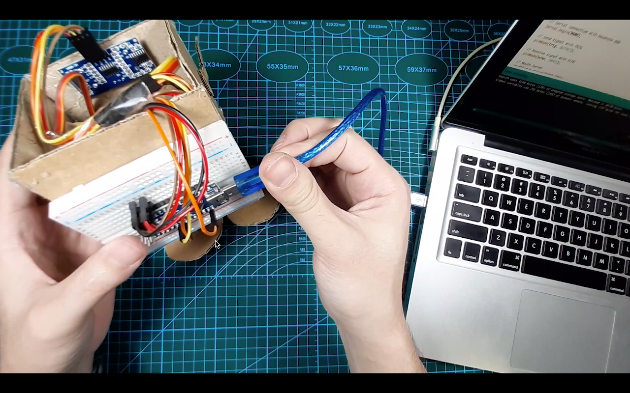 Build an Arduino Nano-Based Eating Robot – Step-by-Step Guide