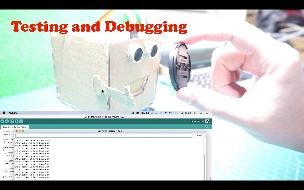 Build an Arduino Nano-Based Eating Robot – Step-by-Step Guide