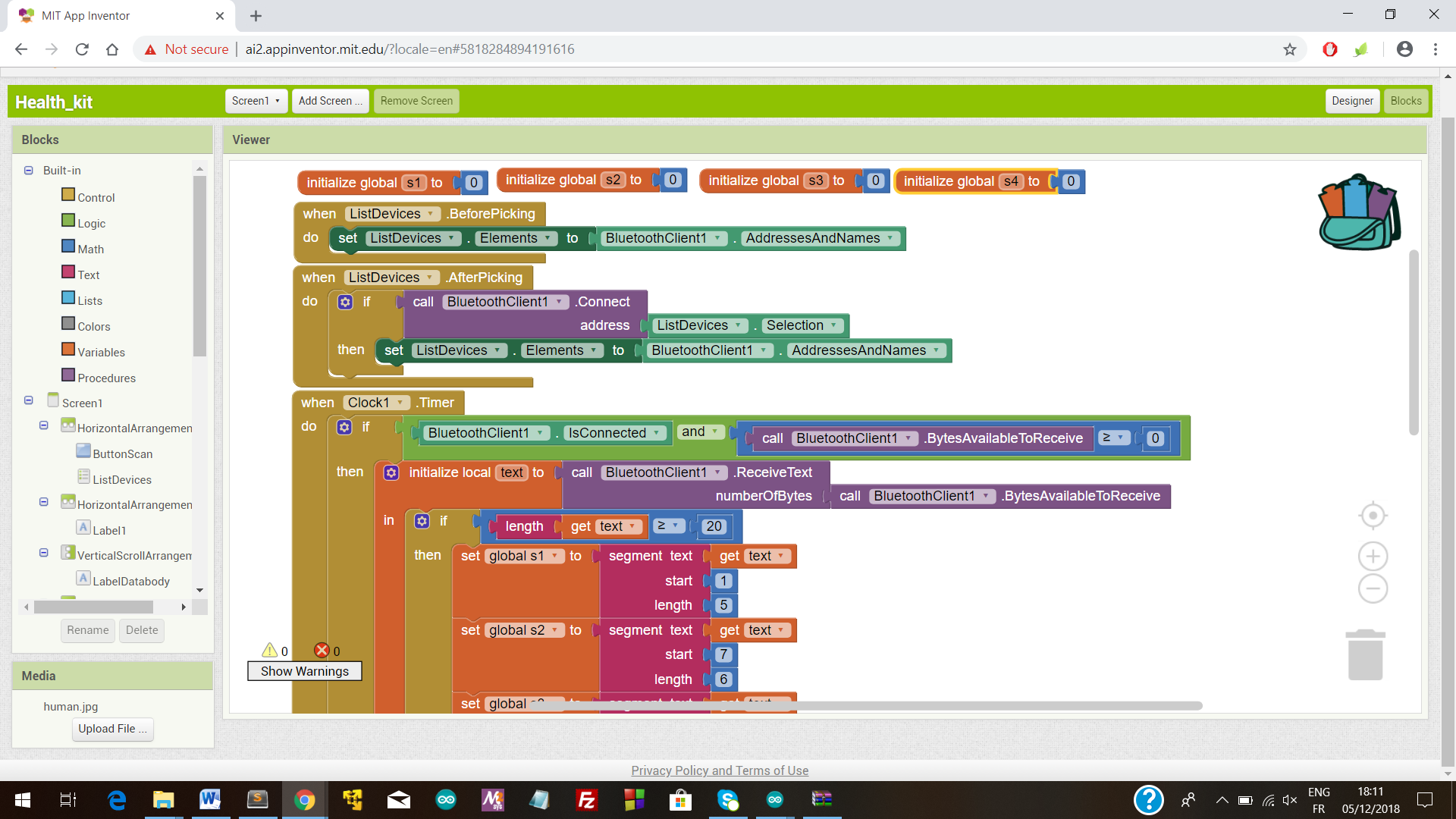 Smart Health Monitoring Station: Arduino, Bluetooth, and Sensors