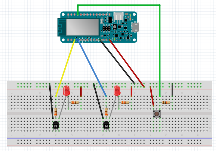 Arduino MKR1000 WiFi Pick‑to‑Light System – Project 2