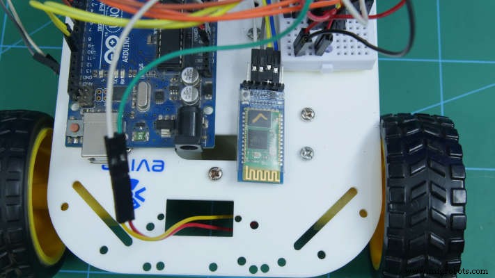 Build a 4-Wheel Arduino Robot Controlled via Dabble App