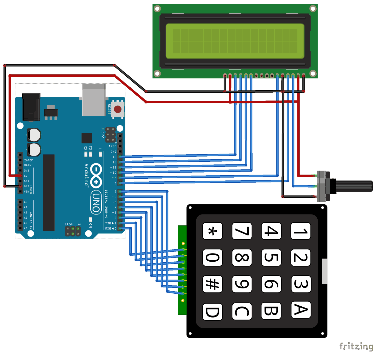 Build an Arduino Calculator with 16x2 LCD and Keypad