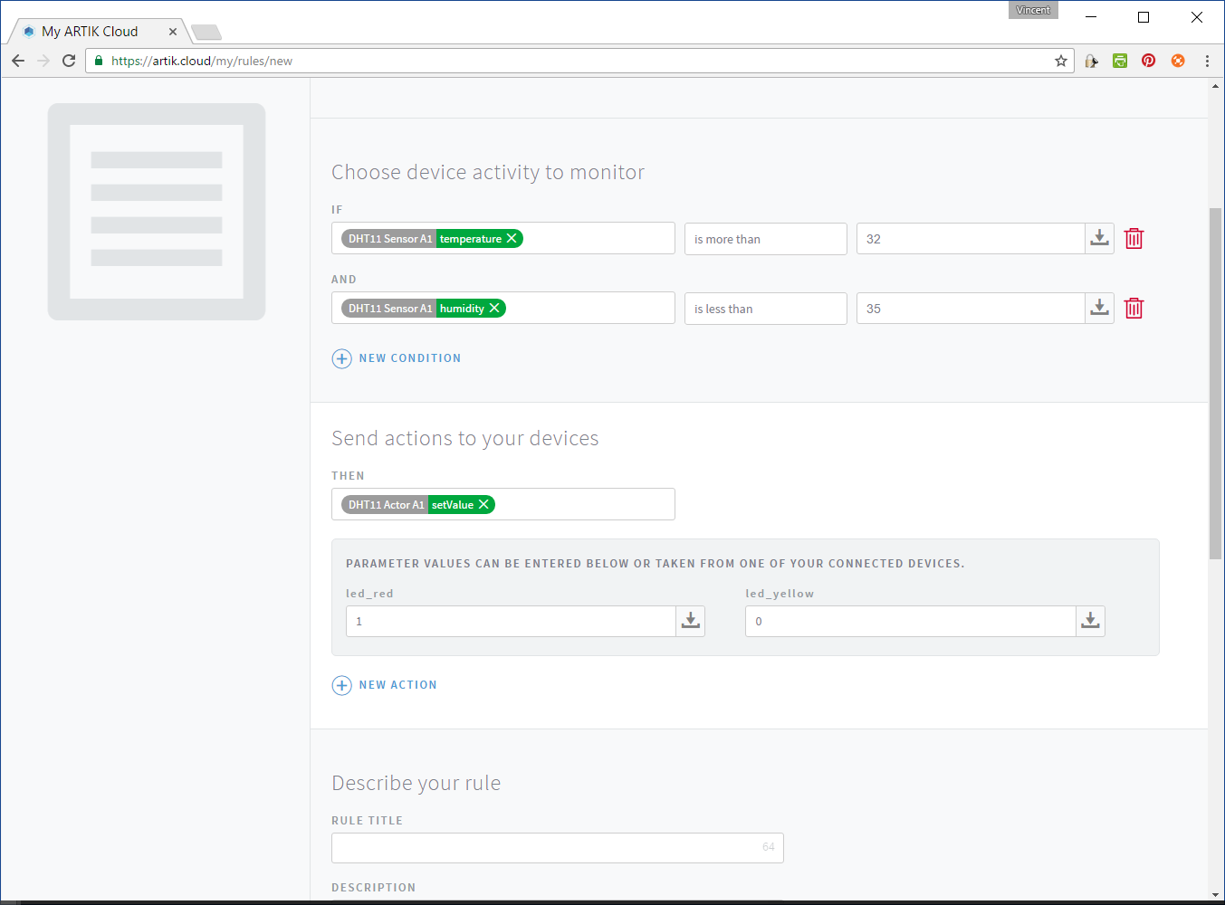 Arduino MKR1000 + DHT11 Sensor: MQTT IoT Demo on Samsung ARTIK Cloud