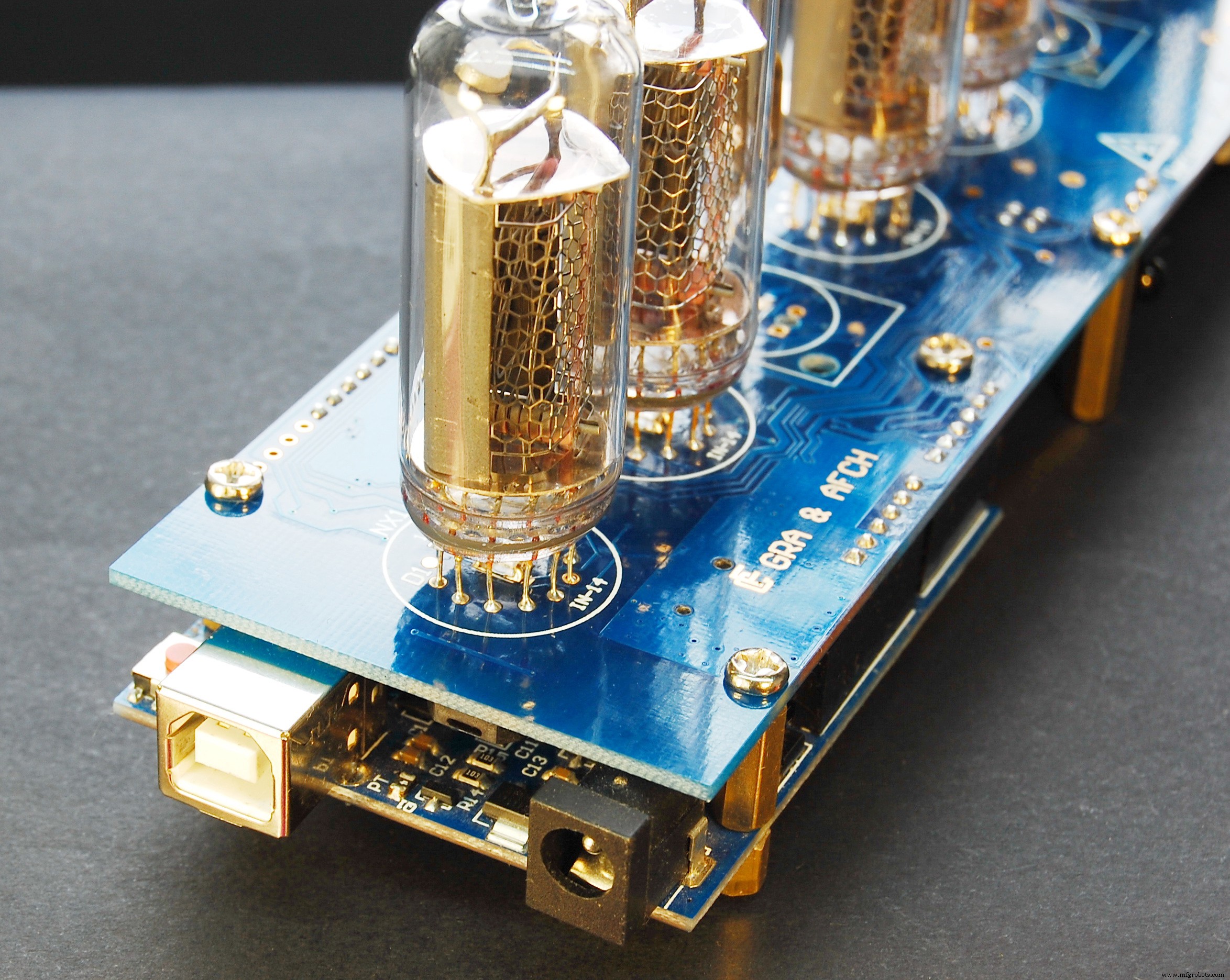 Nixie Tube Clock Shield NCS314 for Arduino UNO/MEGA – IN‑14/IN‑12 Compatibility