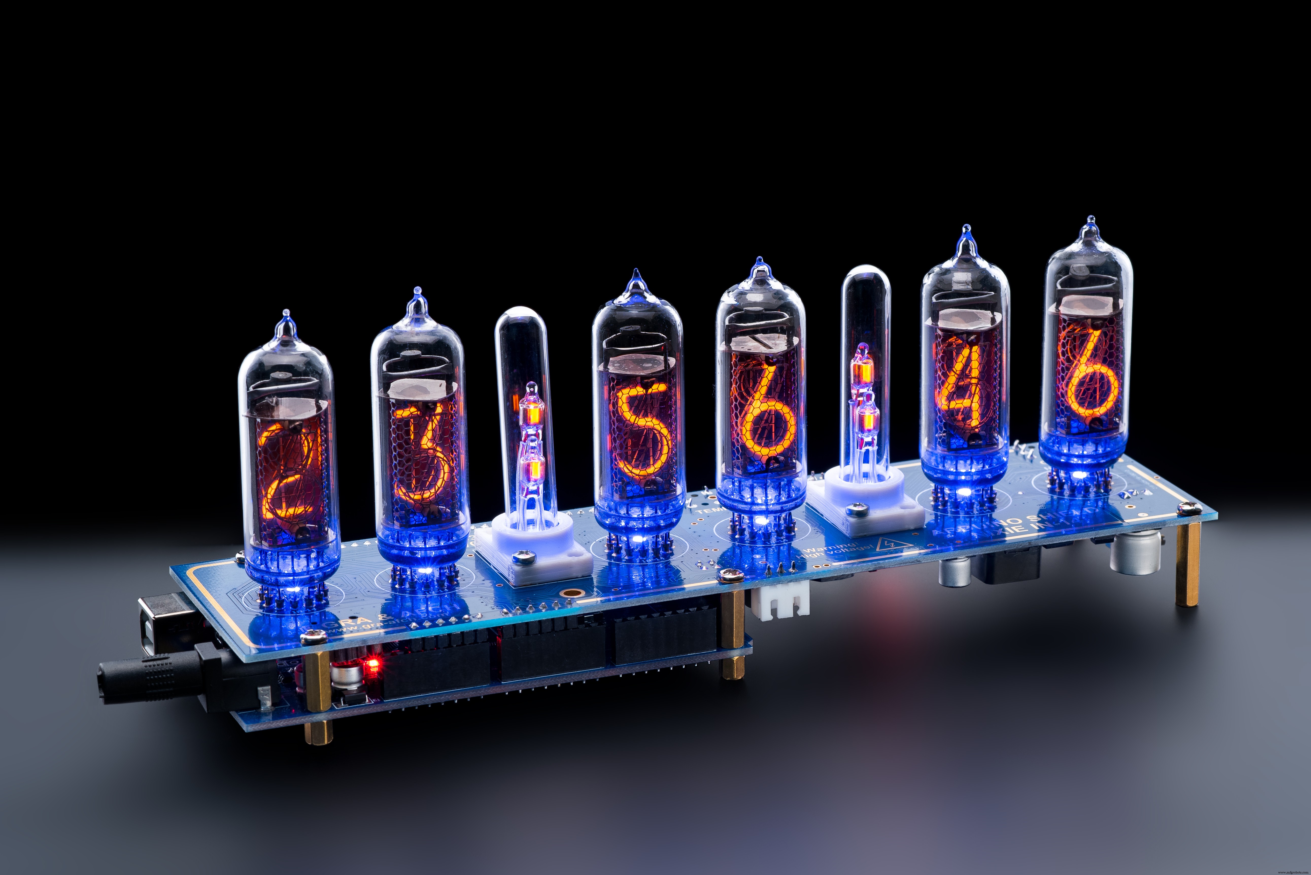 Nixie Tube Clock Shield NCS314 for Arduino UNO/MEGA – IN‑14/IN‑12 Compatibility