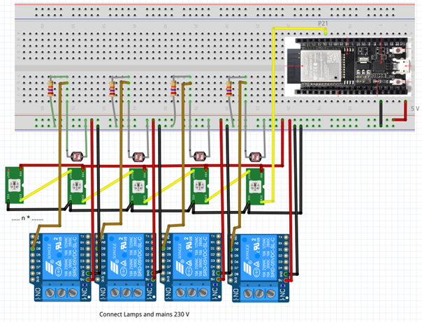 Arduino & NeoPixel Optocouplers: Efficient Control of Multiple Relays
