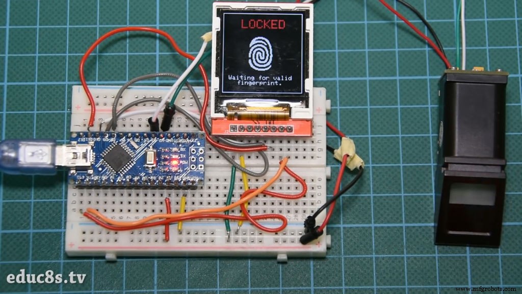 Arduino Nano Fingerprint Sensor Project – Step‑by‑Step Tutorial