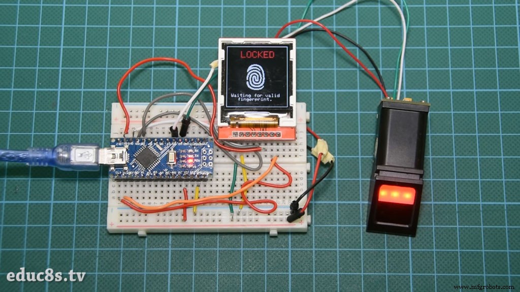 Arduino Nano Fingerprint Sensor Project – Step‑by‑Step Tutorial
