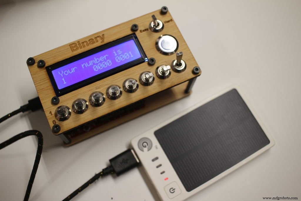 Binary Switch Game – Arduino UNO Project