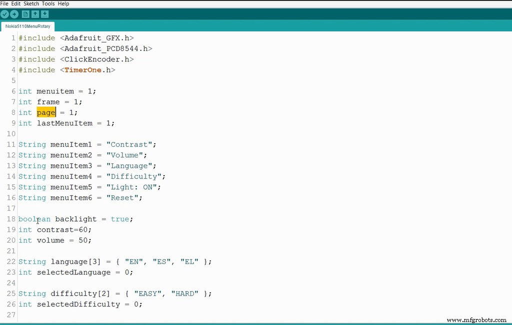 Create a Rotary Encoder‑Controlled Menu on a Nokia 5110 LCD with Arduino UNO