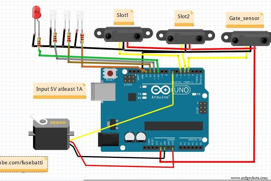 Smart Arduino-Powered Automated Parking Garage System