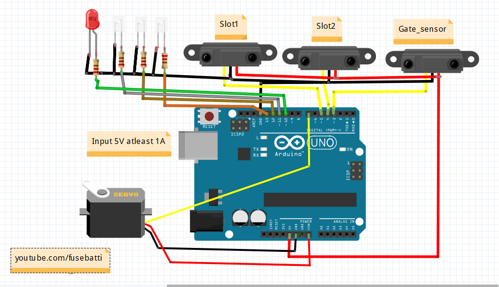Smart Arduino-Powered Automated Parking Garage System