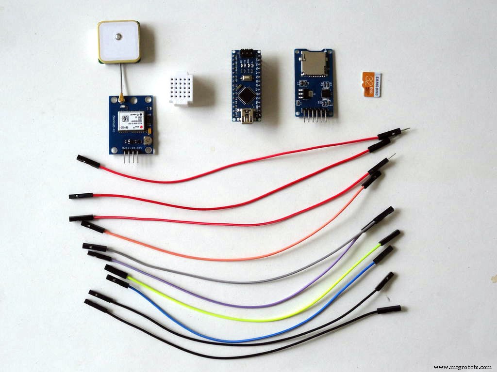 How to Log GPS Data to a MicroSD Card Using Visuino on Arduino Nano