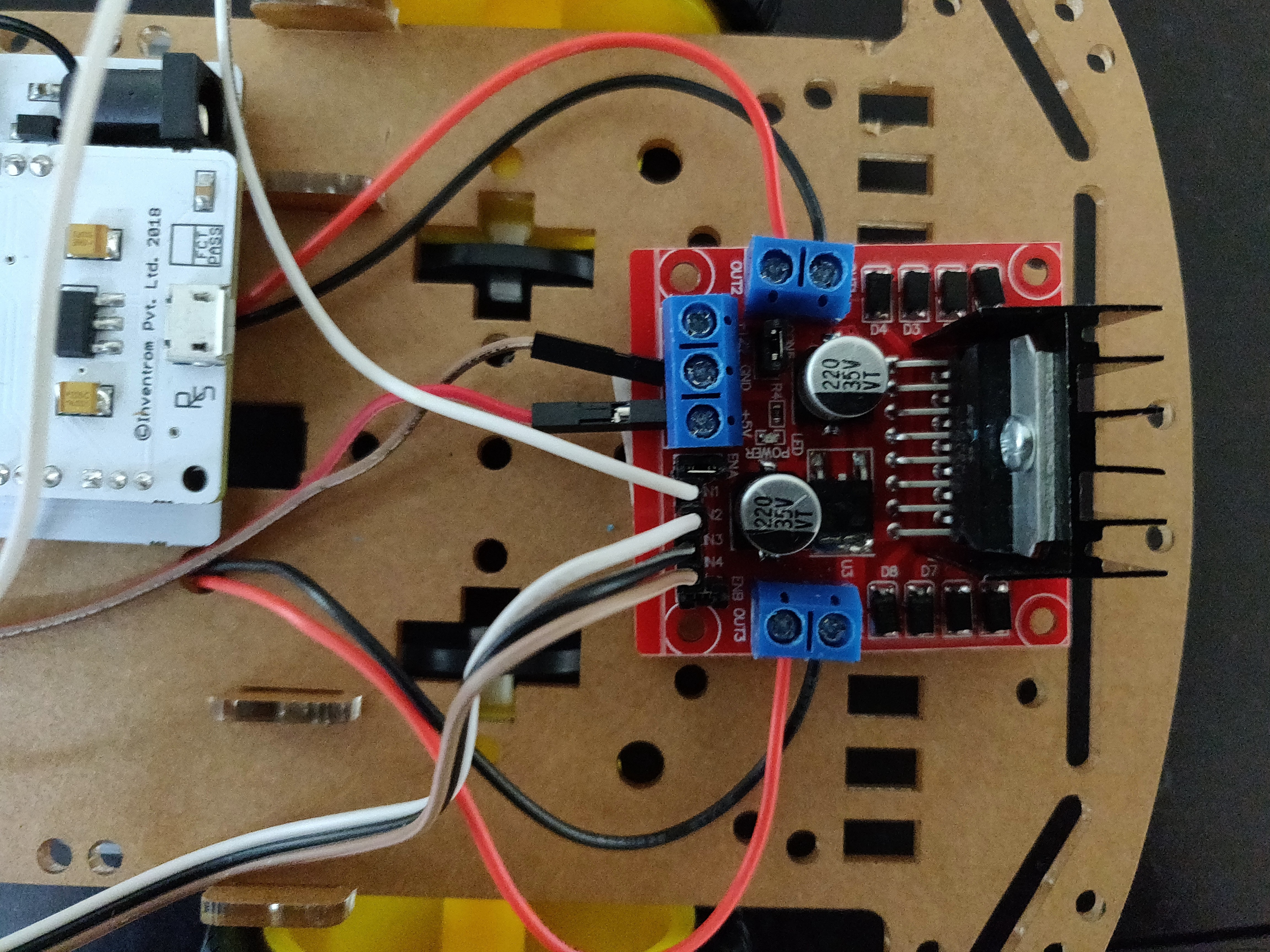 Bolt IoT Smart Robot Car – Arduino UNO & L298 Motor Drivers
