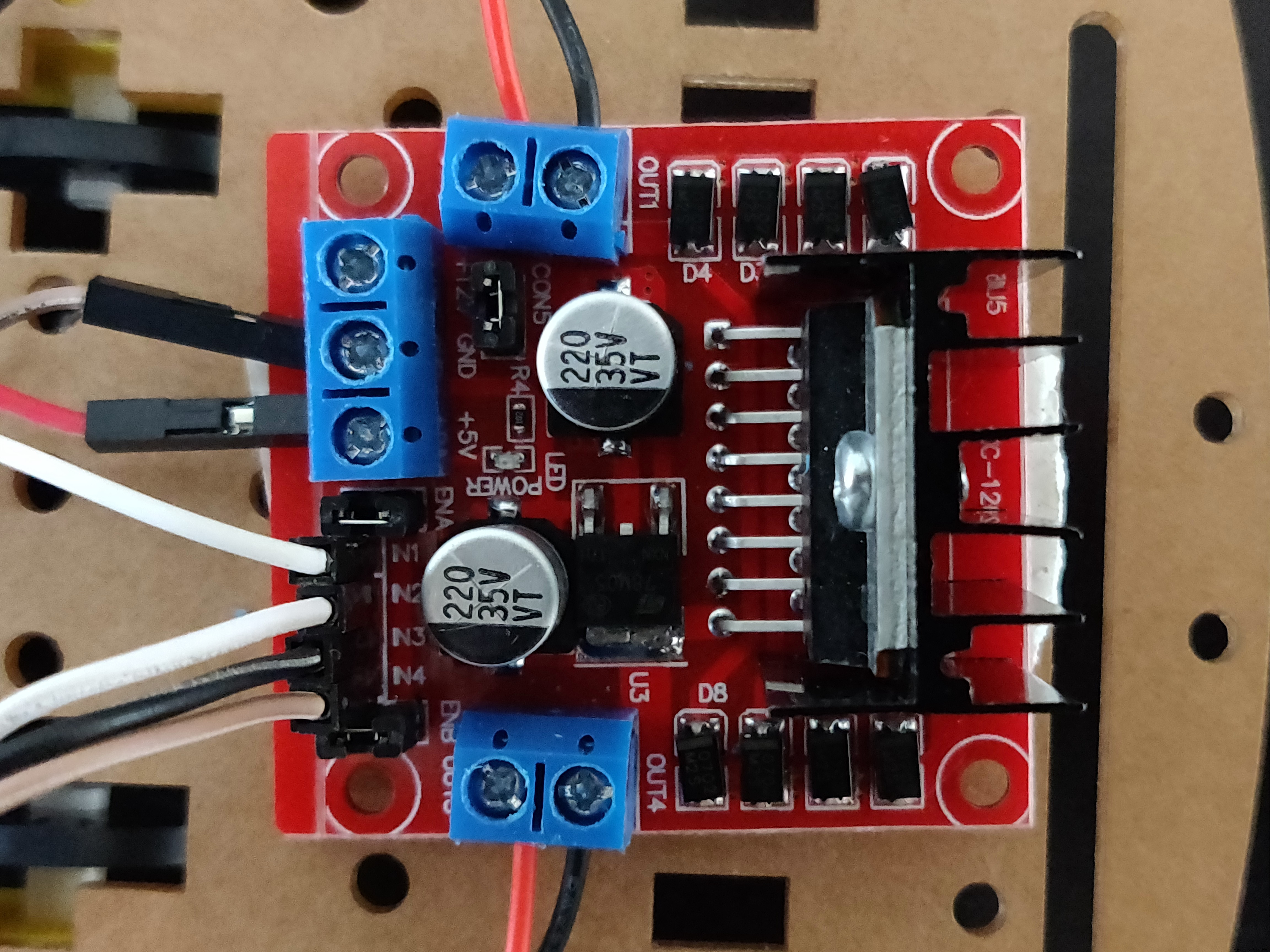 Bolt IoT Smart Robot Car – Arduino UNO & L298 Motor Drivers