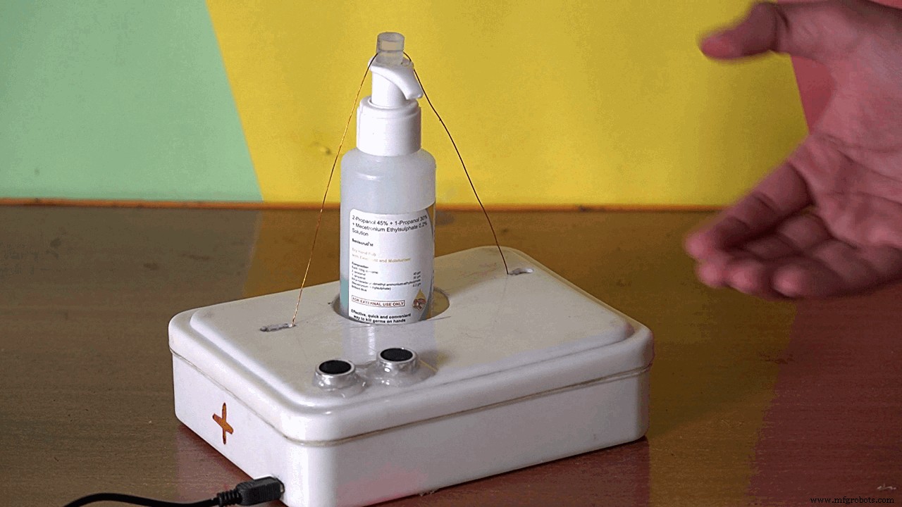 Build a Smart Hand Sanitizer Dispenser with Arduino – DIY Guide
