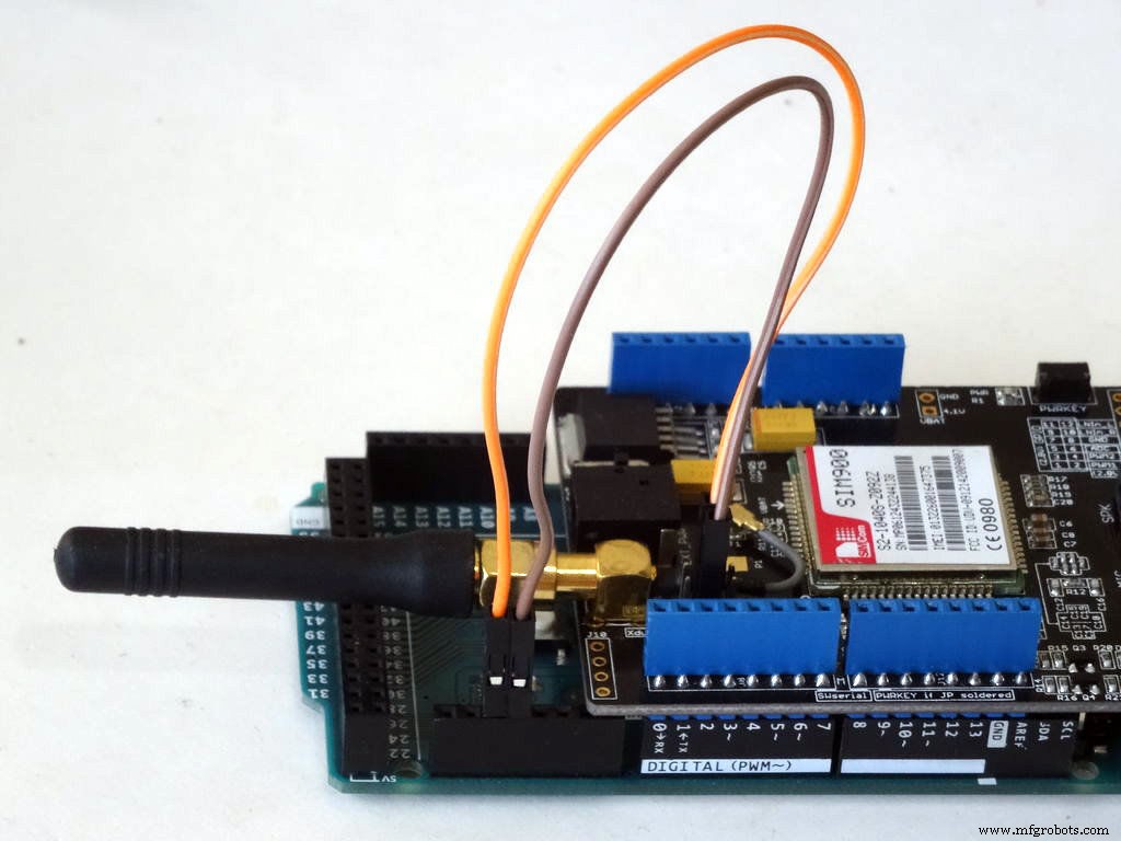 Send & Receive SMS Easily with the GSM SIM900 Shield for Arduino Mega
