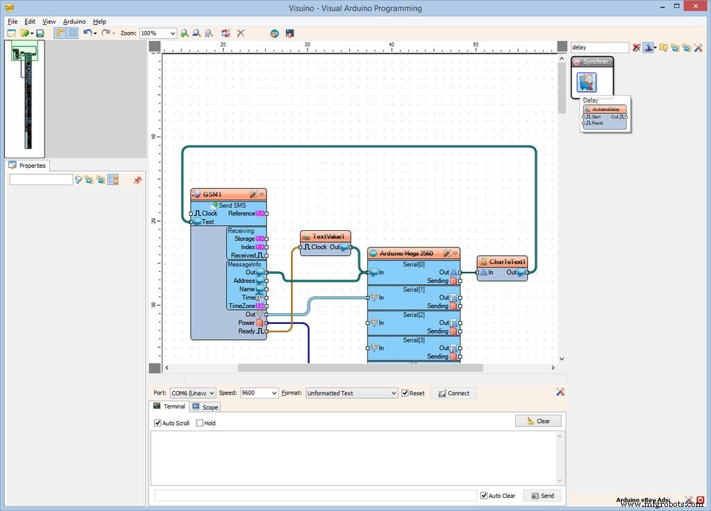 Send & Receive SMS Easily with the GSM SIM900 Shield for Arduino Mega