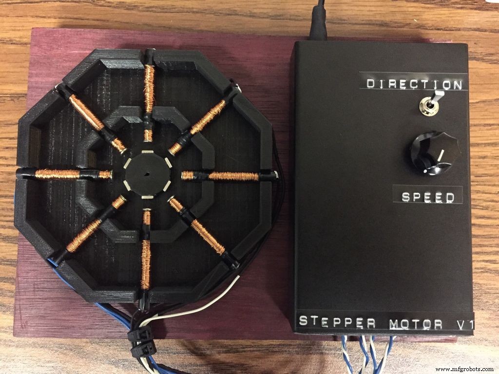 Custom 3D‑Printed Stepper Motor: Build Your Own Precision Drive
