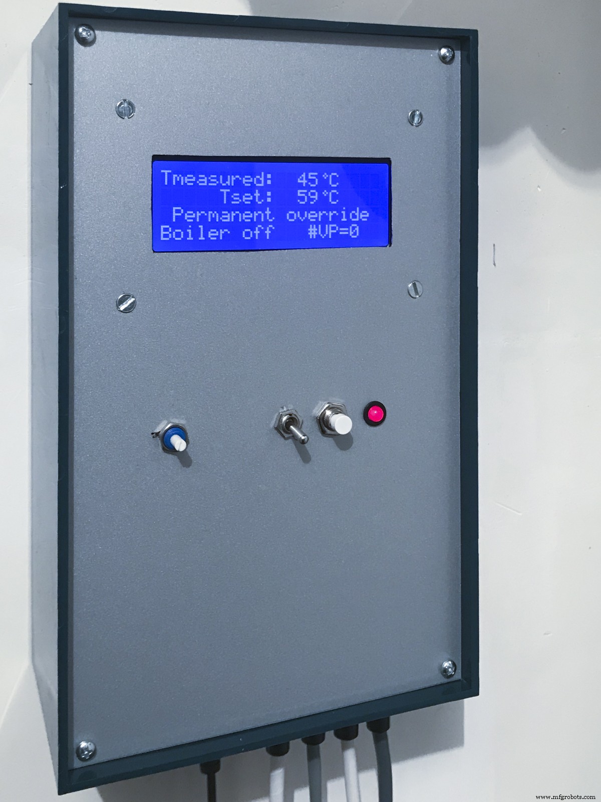 Smart Central Heating Boiler Control Box – Efficient Energy Management