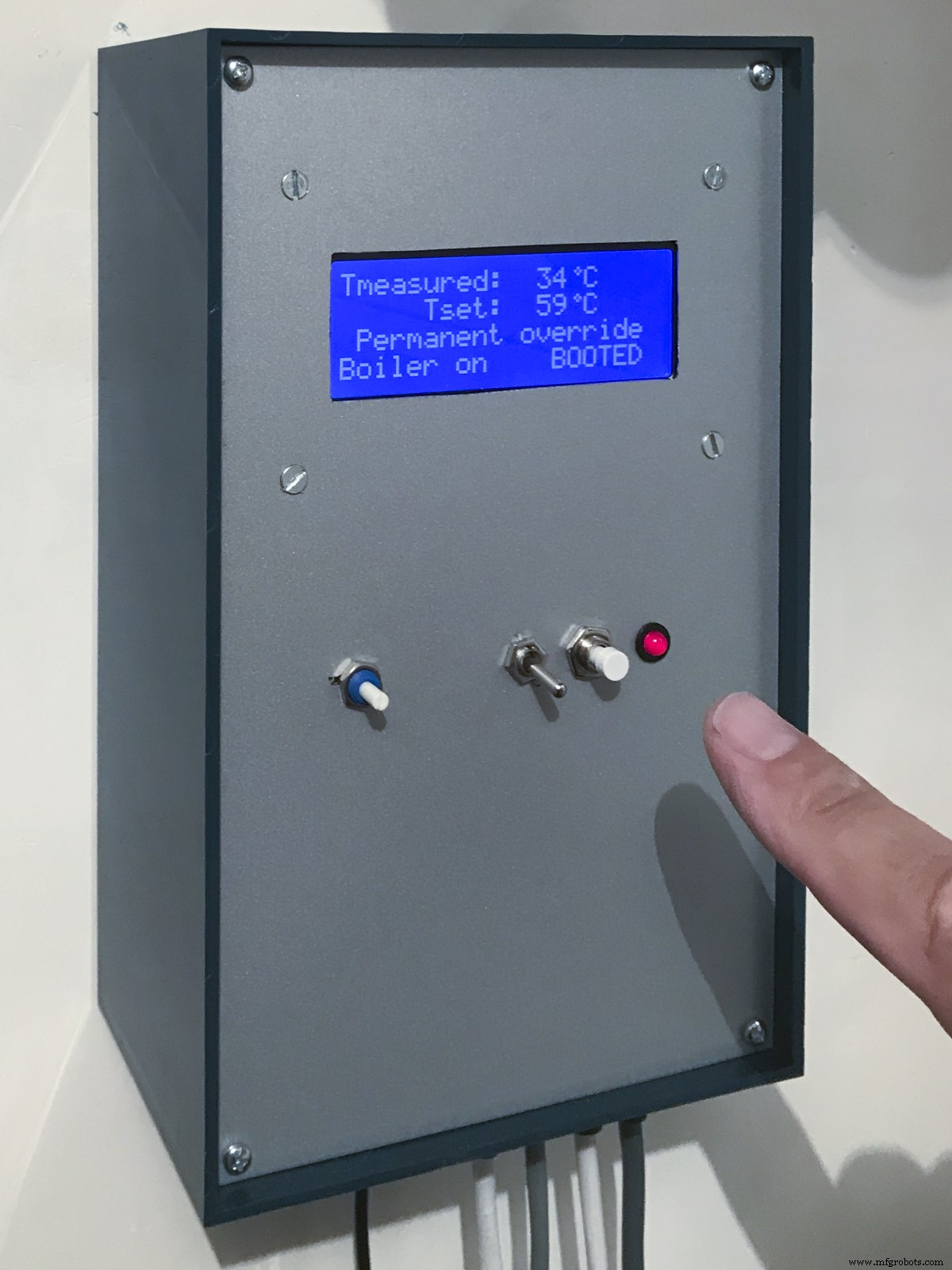 Smart Central Heating Boiler Control Box – Efficient Energy Management