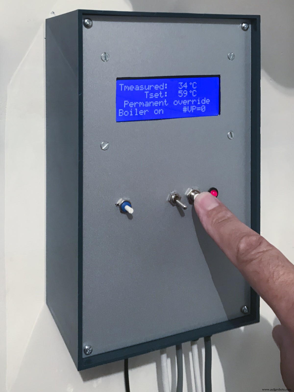 Smart Central Heating Boiler Control Box – Efficient Energy Management