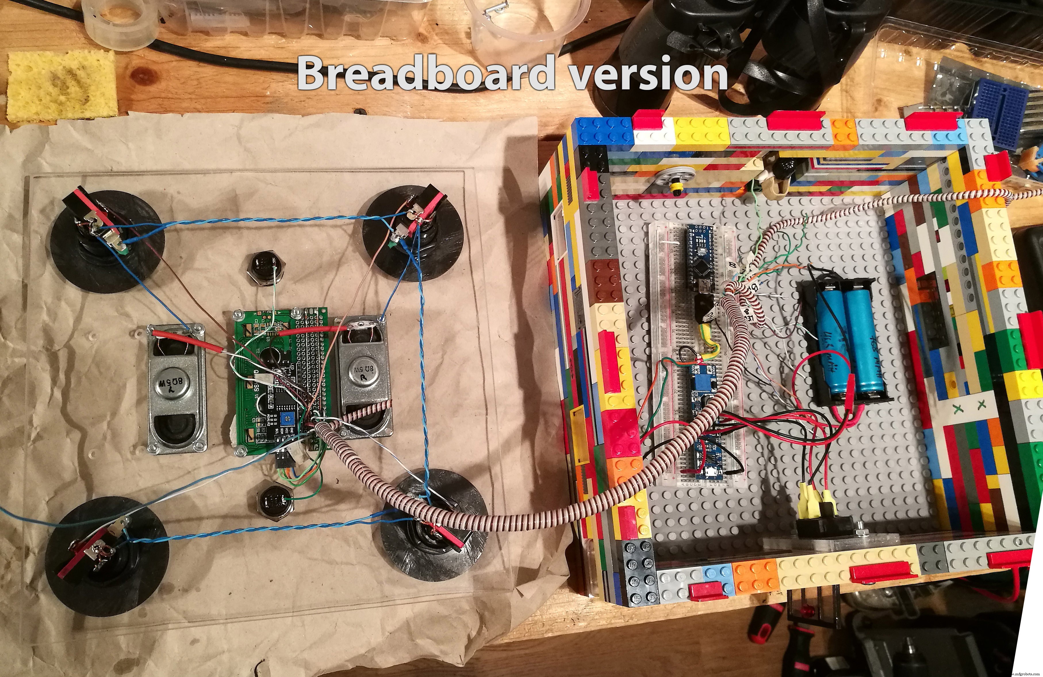Build an Arduino‑Powered LEGO Arcade Game Box – DIY Kit with Nano, Battery, LCD, and More