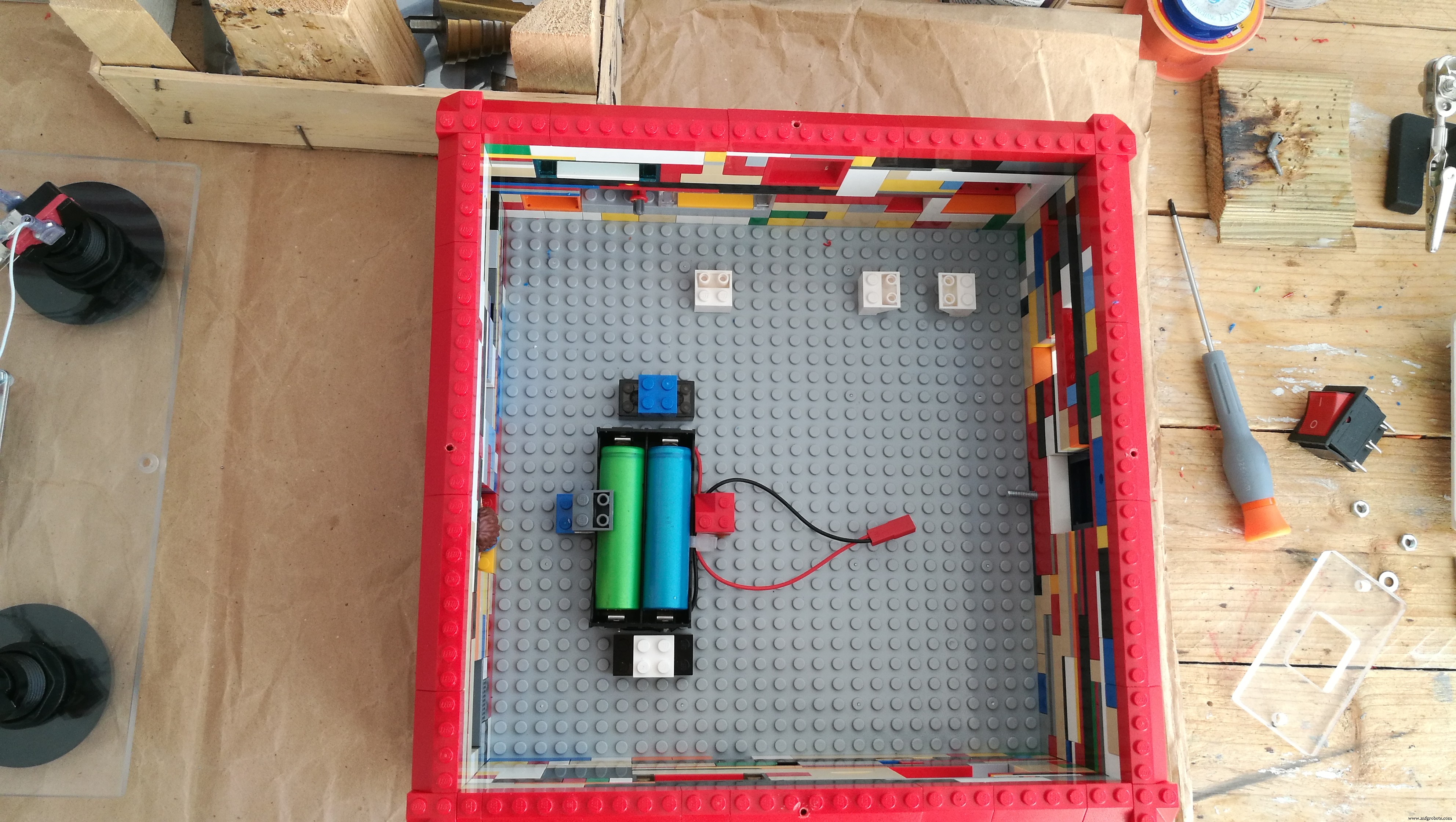 Build an Arduino‑Powered LEGO Arcade Game Box – DIY Kit with Nano, Battery, LCD, and More