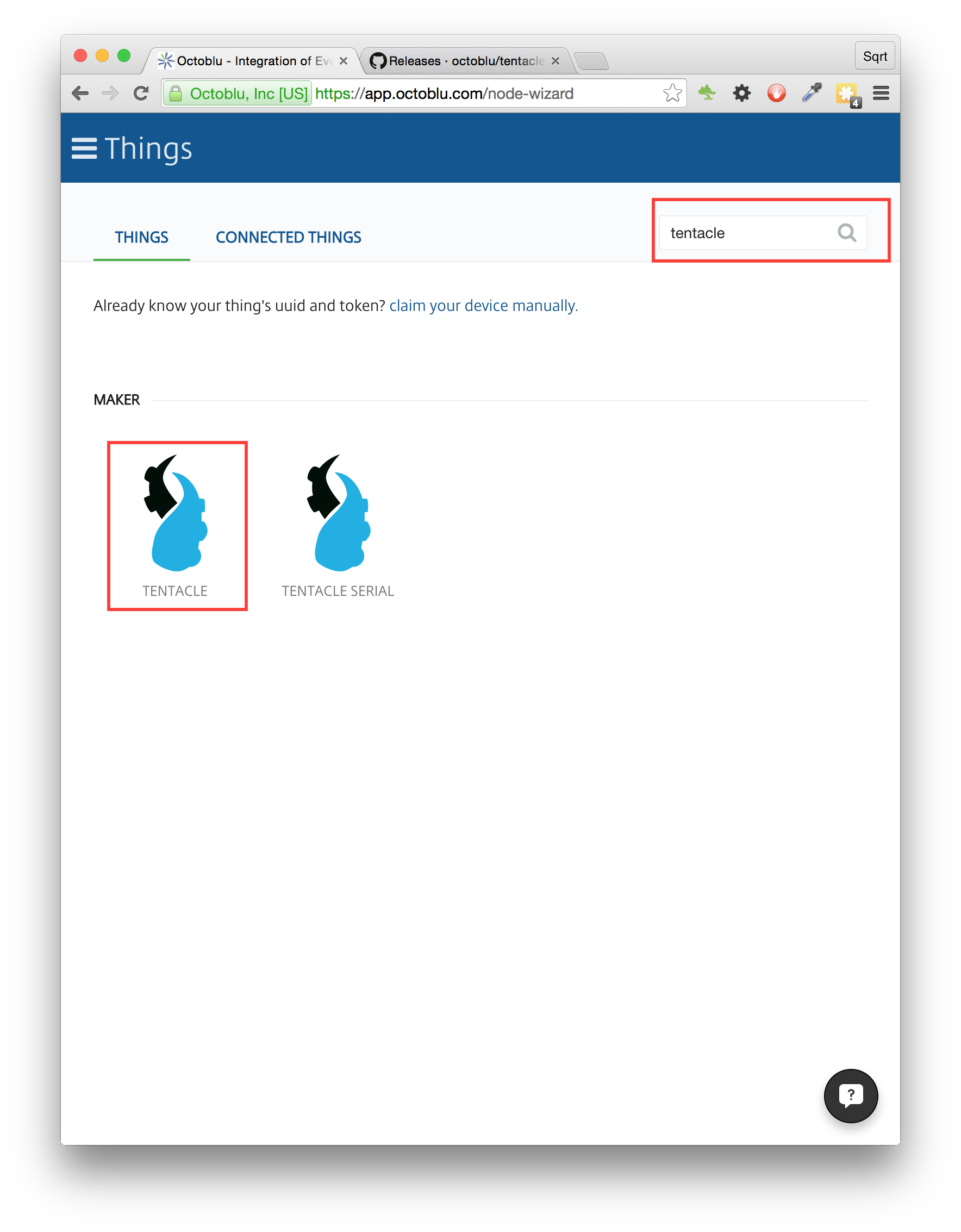 Build IoT Devices with Arduino and Octoblu’s The Tentacle—No Coding Required
