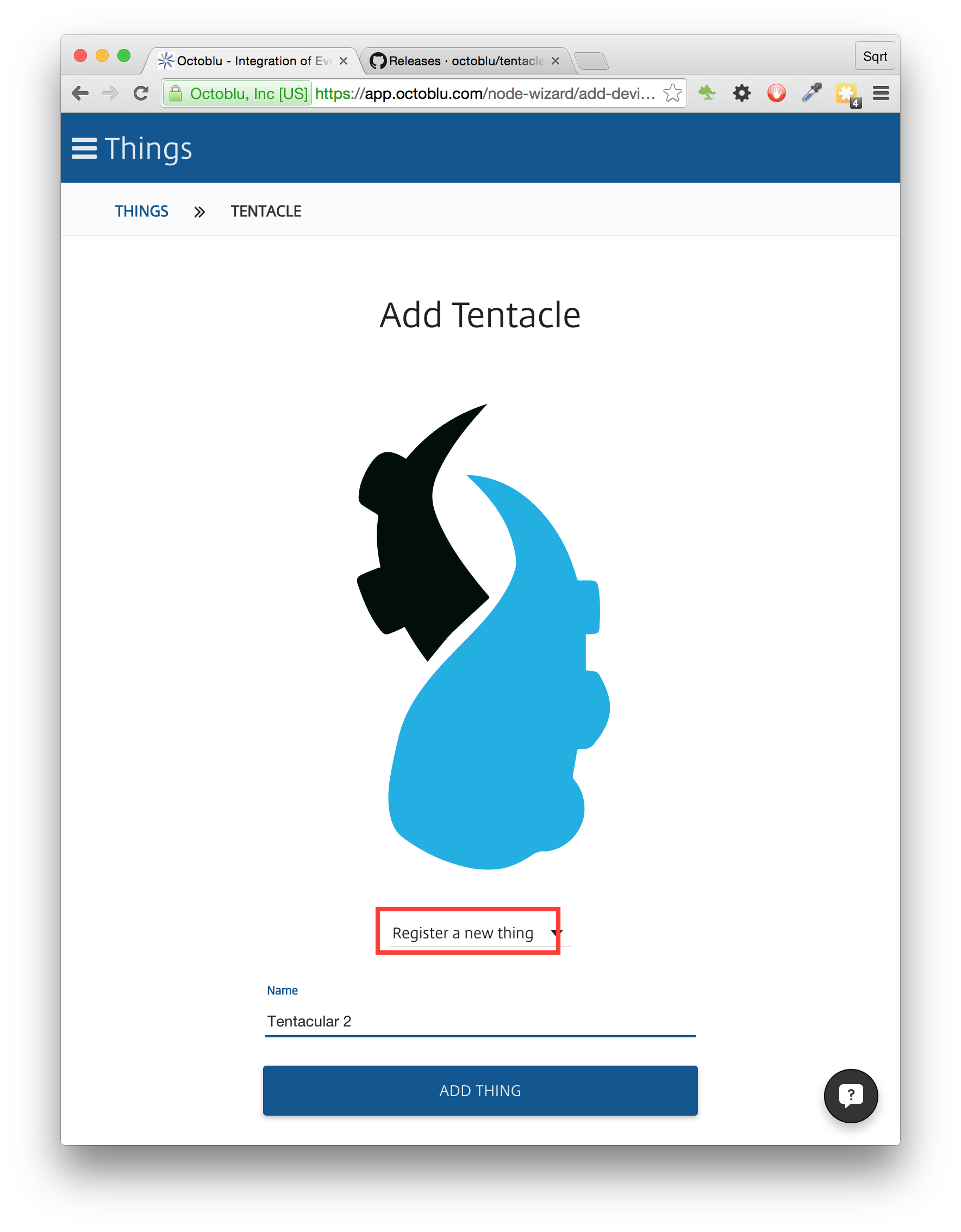 Build IoT Devices with Arduino and Octoblu’s The Tentacle—No Coding Required
