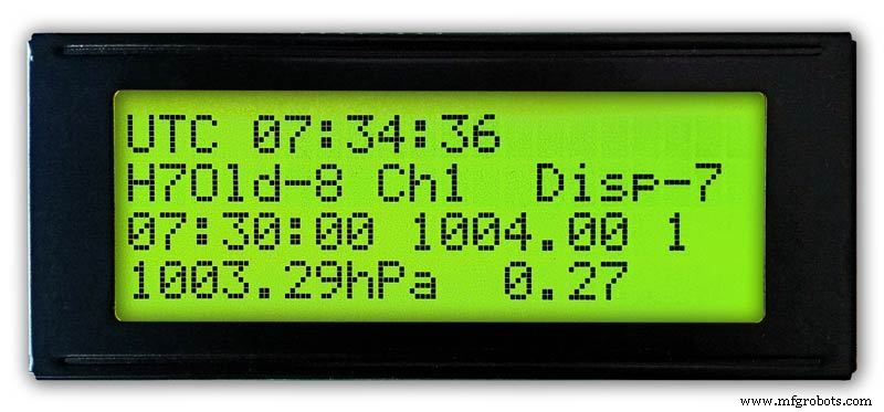 Precision Air Pressure Monitor: Arduino UNO & Nano Barometer with Dual Dials