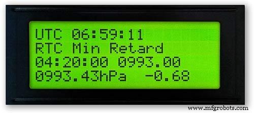 Precision Air Pressure Monitor: Arduino UNO & Nano Barometer with Dual Dials