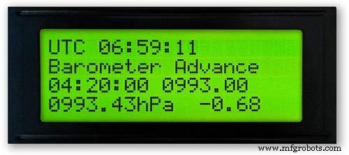 Precision Air Pressure Monitor: Arduino UNO & Nano Barometer with Dual Dials