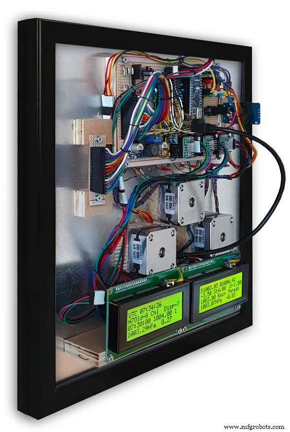Precision Air Pressure Monitor: Arduino UNO & Nano Barometer with Dual Dials