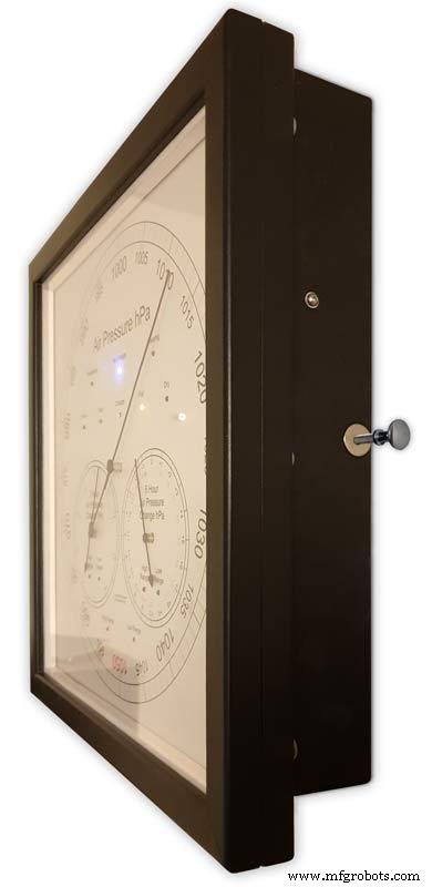 Precision Air Pressure Monitor: Arduino UNO & Nano Barometer with Dual Dials