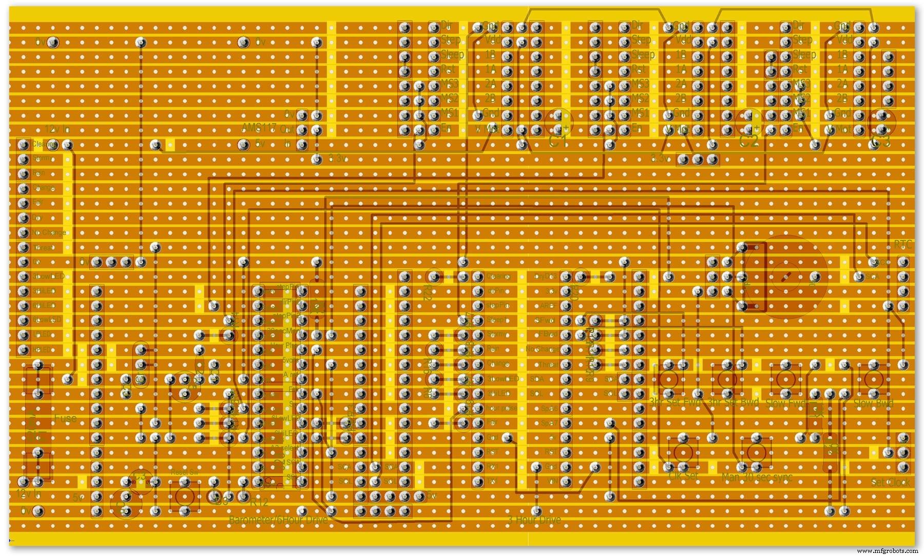 Precision Air Pressure Monitor: Arduino UNO & Nano Barometer with Dual Dials