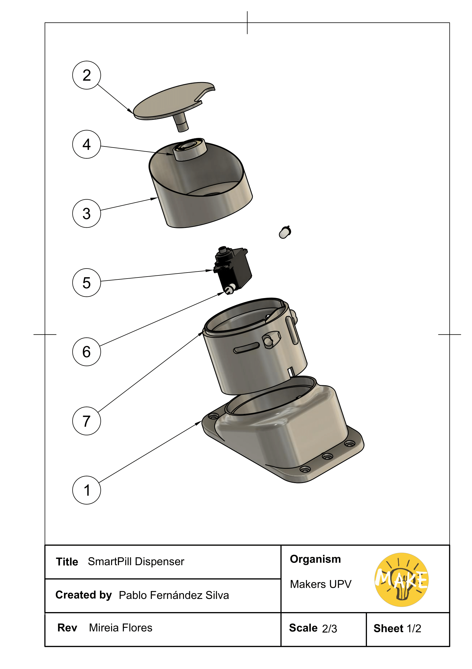 Smart Pill Dispenser: Precision Medication Management System