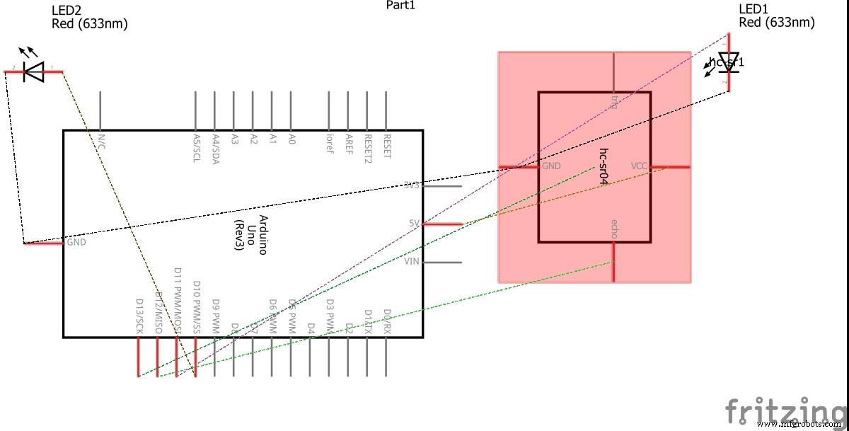Arduino Ultrasonic Distance Sensor Project: HC‑SR04 Range Finder