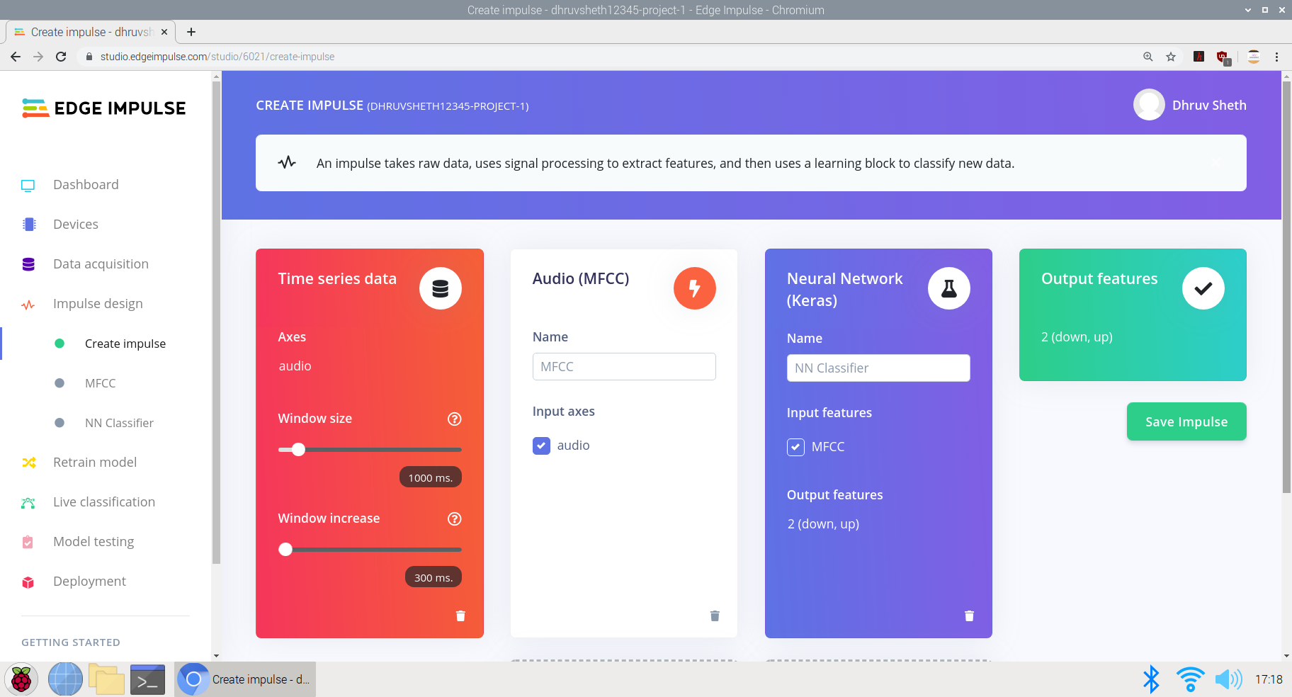 Spectrino: TinyML & IoT Touch-Free Solutions with Arduino Nano & ESP8266